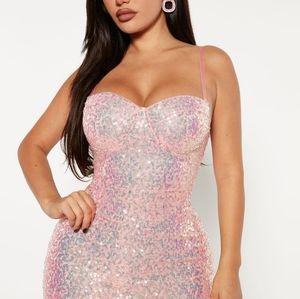 Sequin Mini Dress